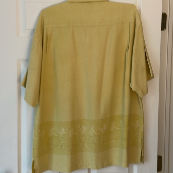 Tommy Bahama short sleeve silk button down XL - Picture 5 of 5